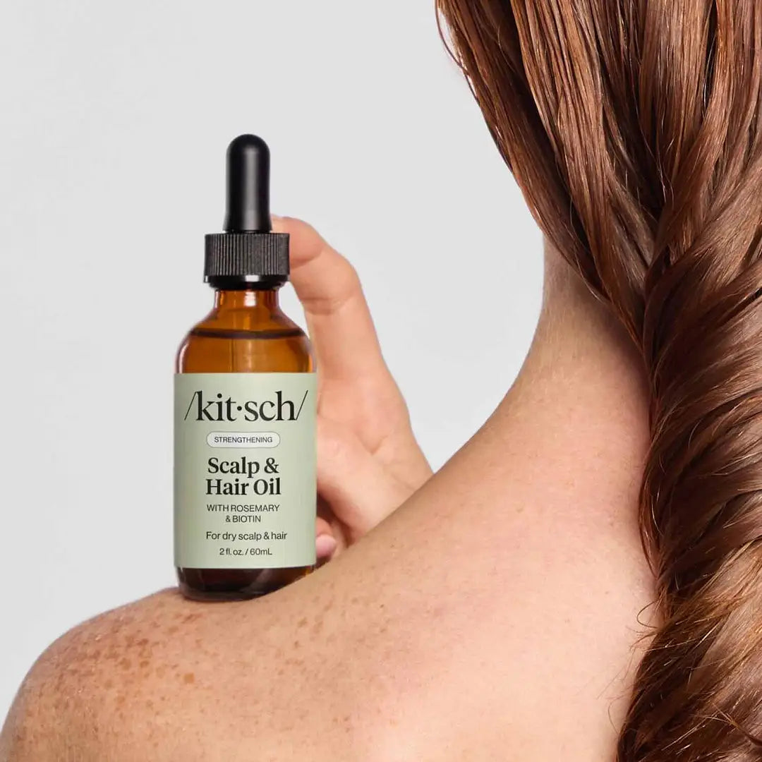 Strengtheining Scalp & Hair Oil With Rosemary & Biotin- 2fl oz./60ml