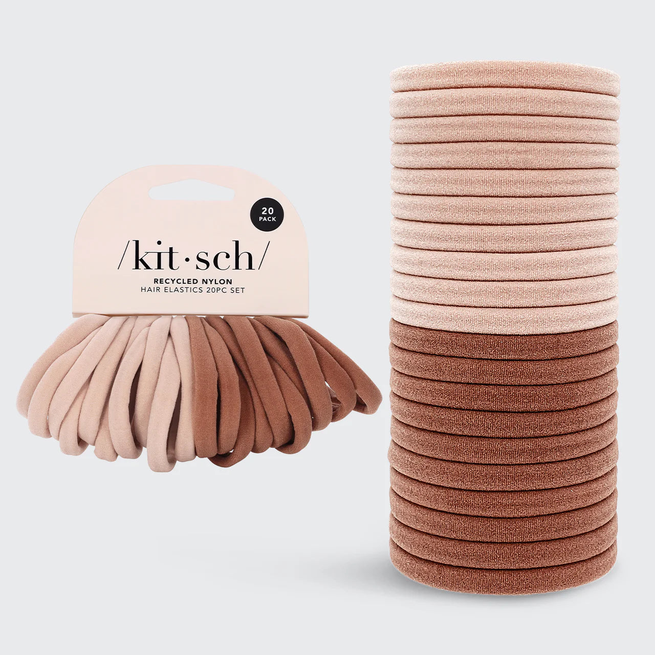 Pack de 20 colas elásticas para el pelo