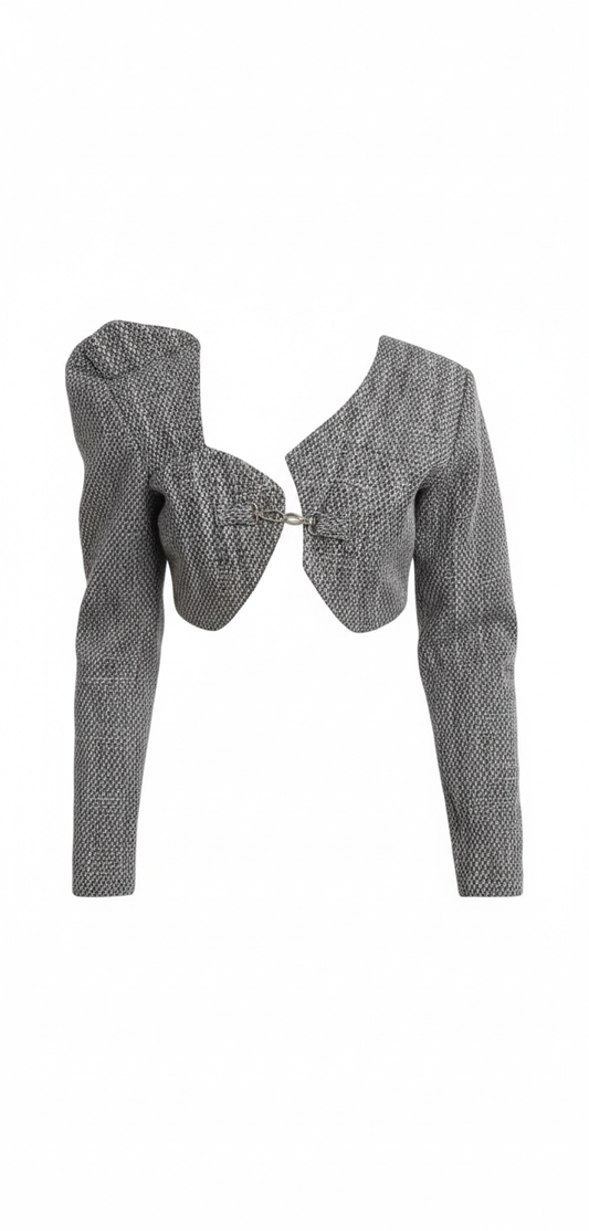 One Shoulder Knit Aroa Top