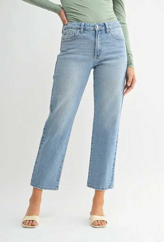 90's Stretch Straight Jeans
