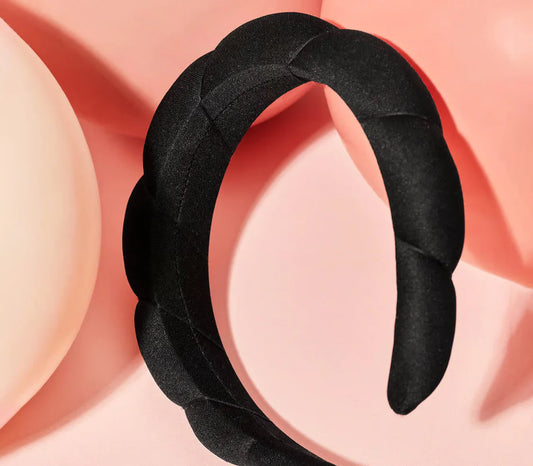 Recycled Fabric Puffy Headband