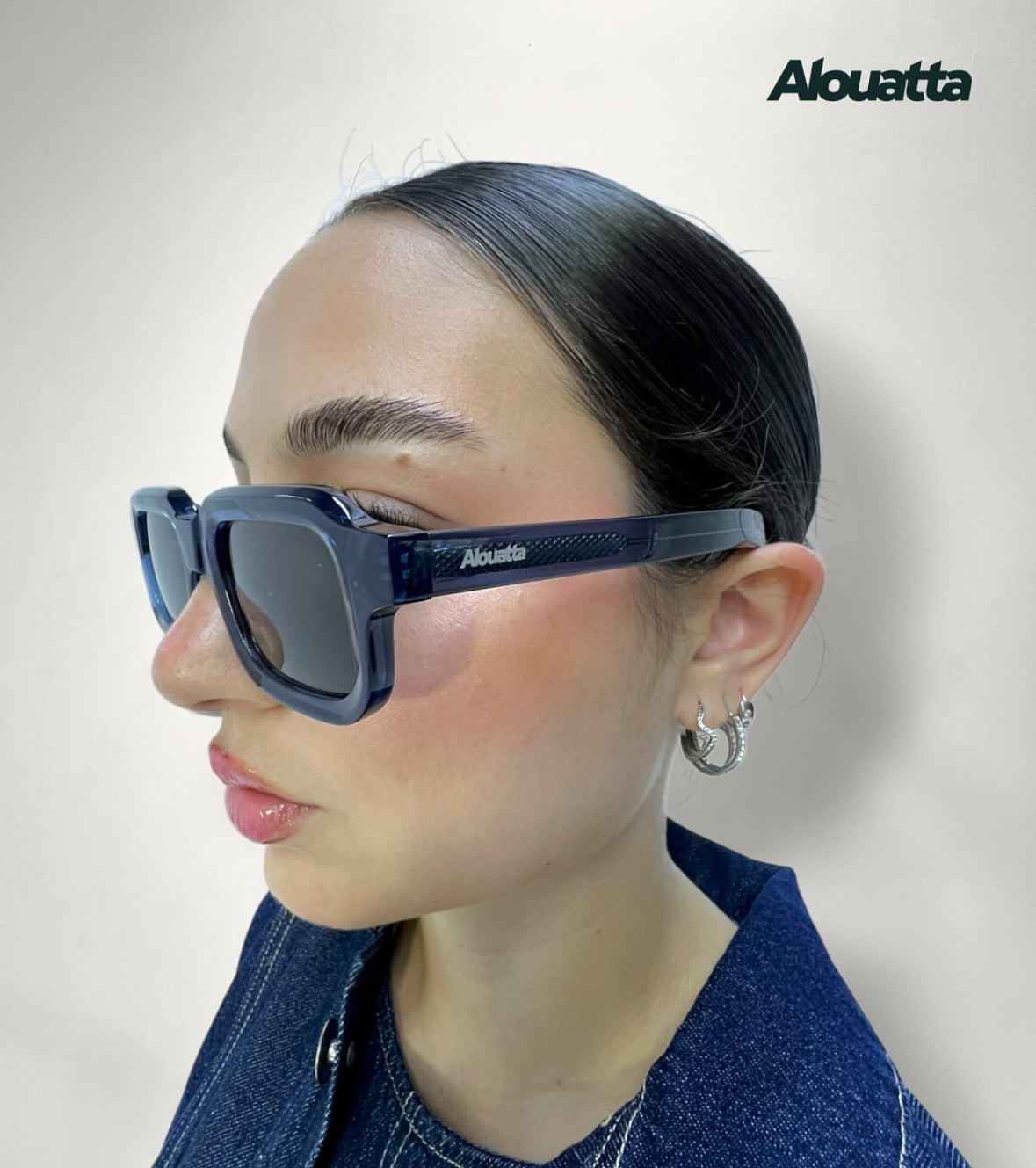 Square Cobalt Sunglasses