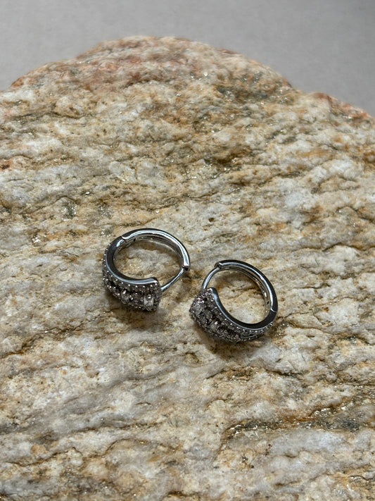 Argollas Baño de Rodio