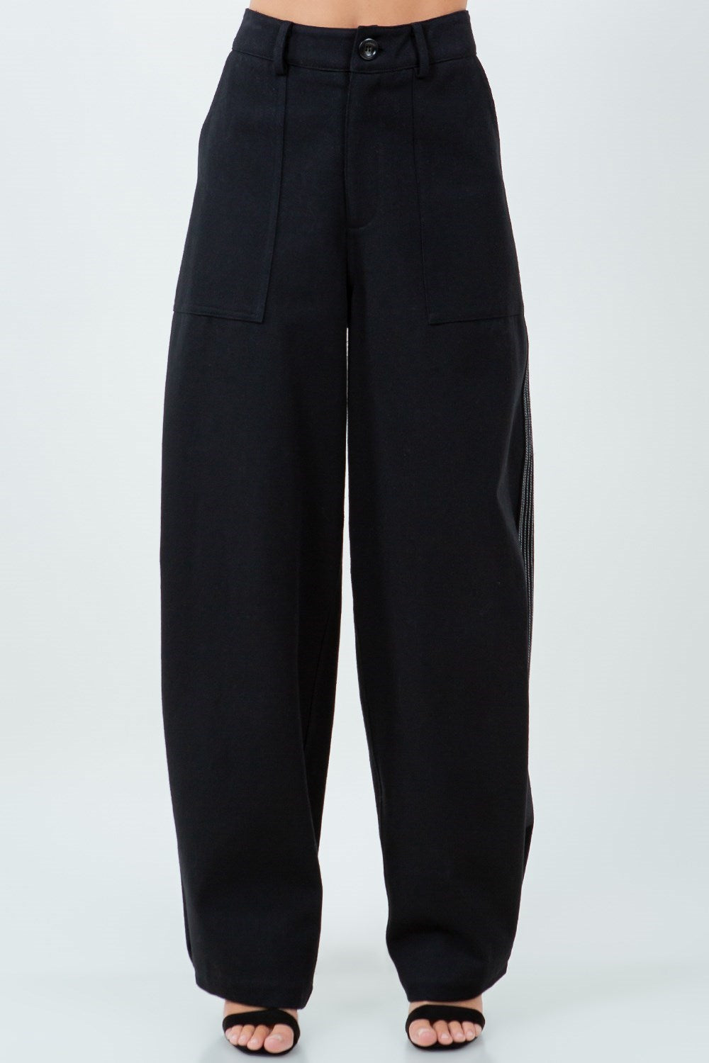 Pantalón de Denim Negro