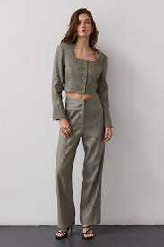 Janey Cut Out Trousers