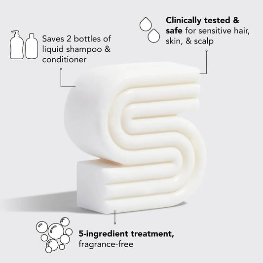 Ultra Sensitive Solid Shampoo & Body Wash Bar