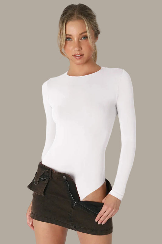 High Neck LS bodysuit