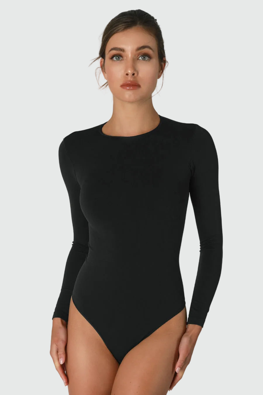 High Neck LS bodysuit
