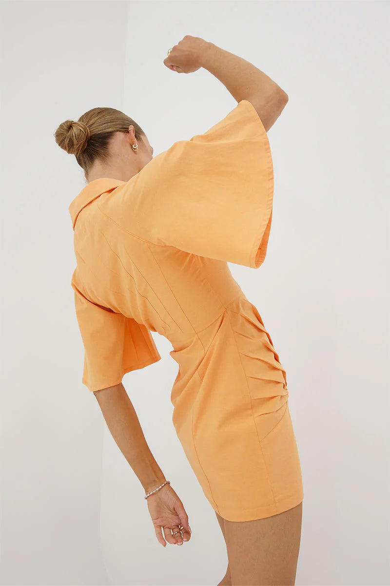 Papaya Mini Dress