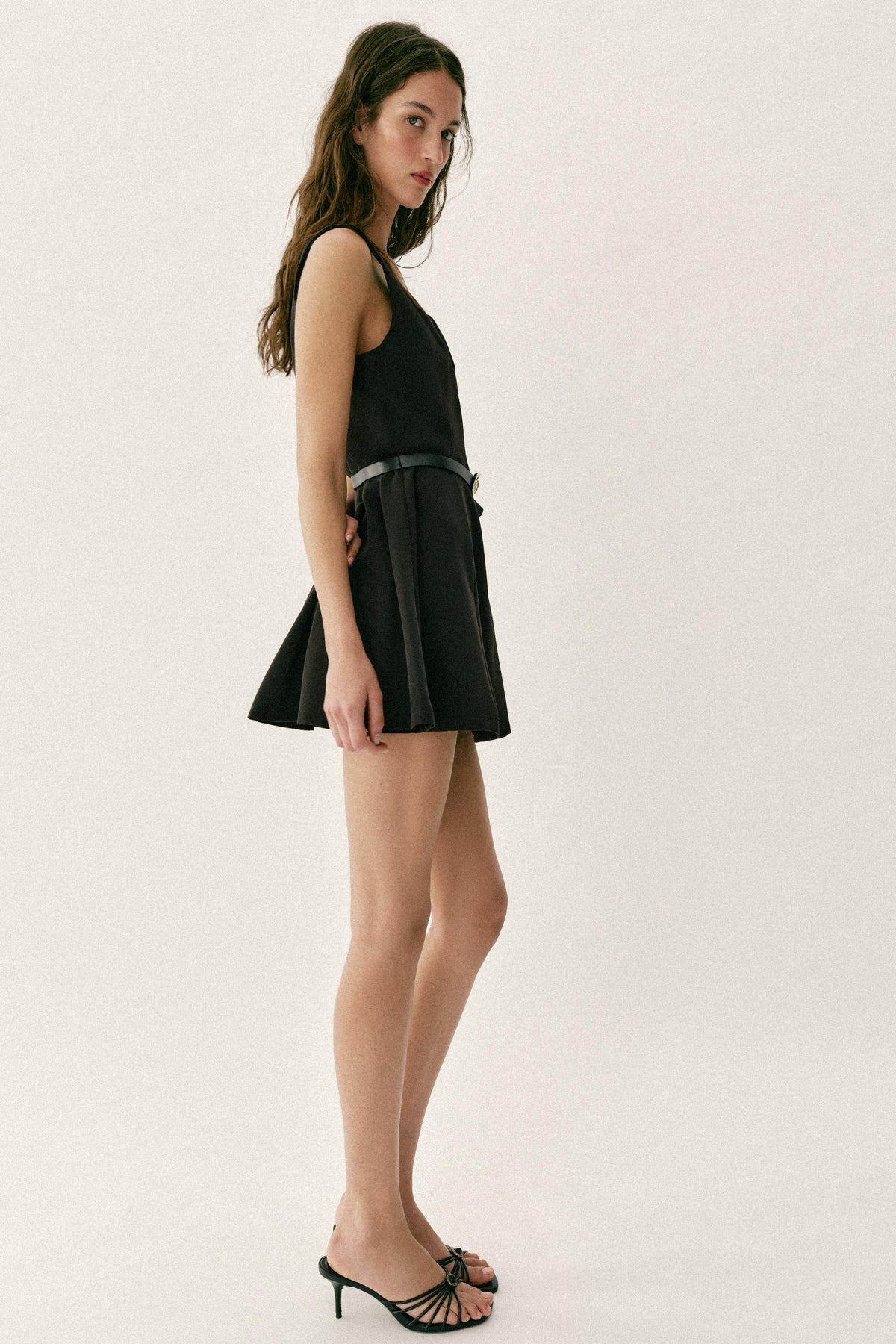 Vestido Mini Cinturón