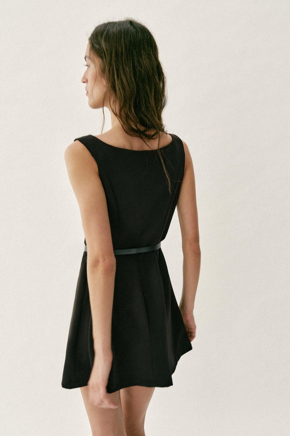 Vestido Mini Cinturón