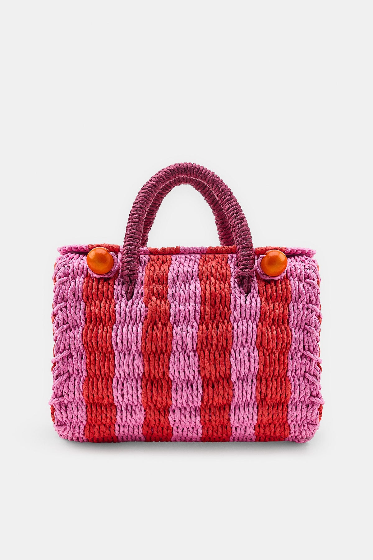 Bolso Cofre Rayas
