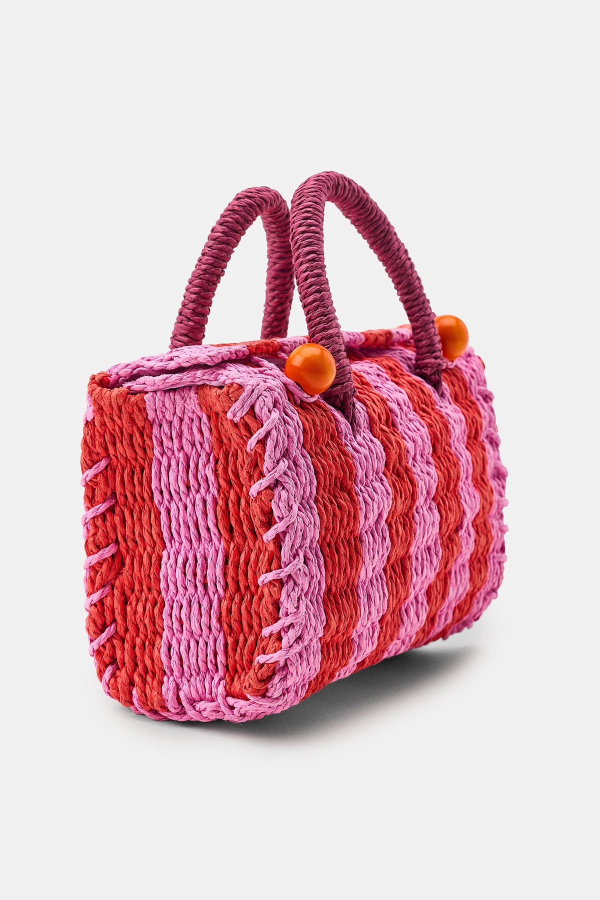 Bolso Cofre Rayas