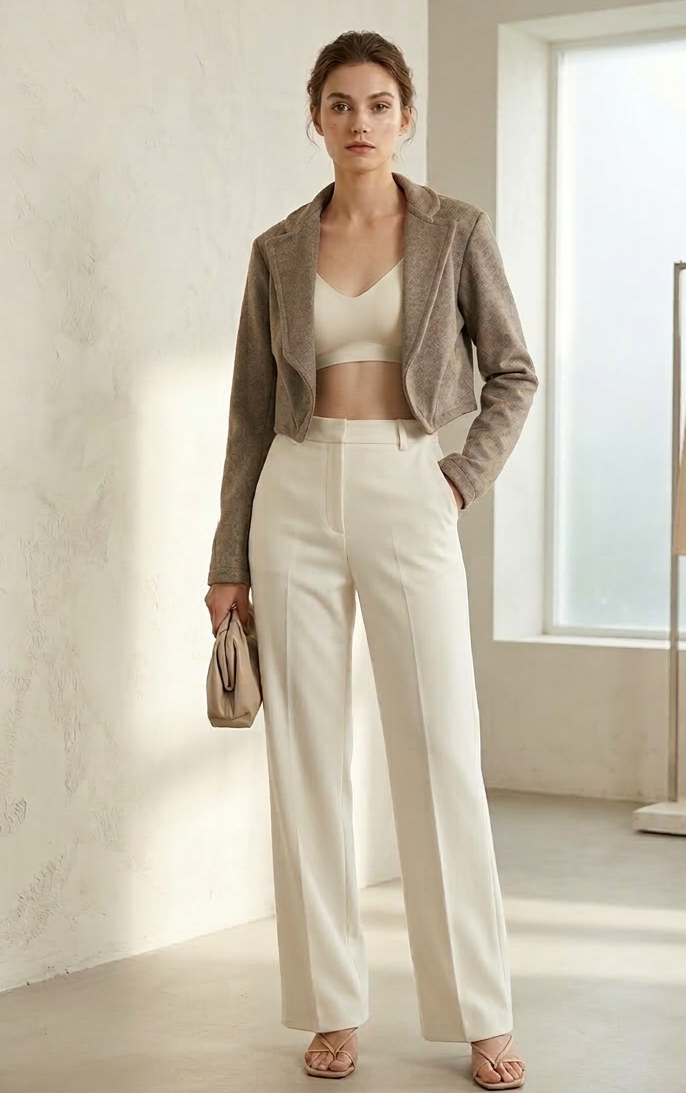 Chaqueta De Cuerina Gastada