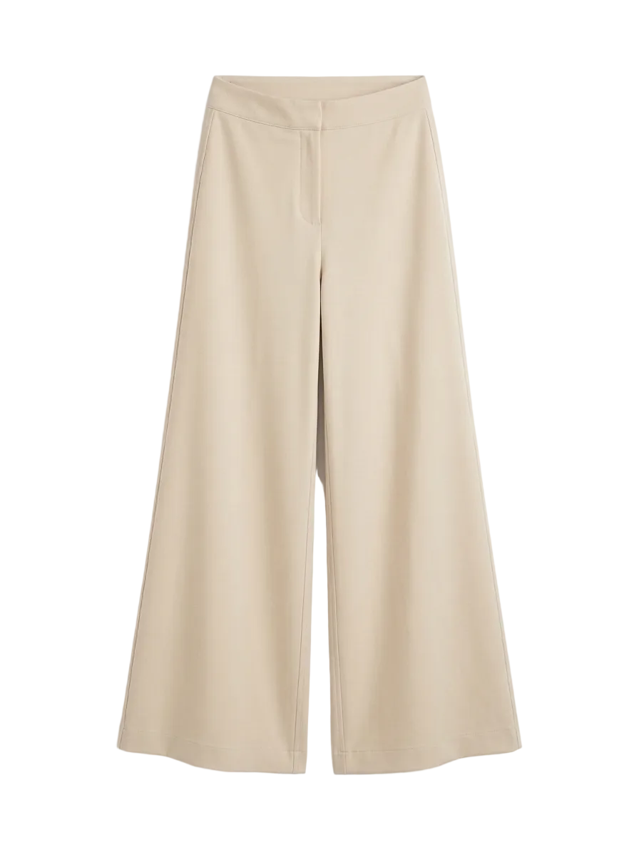 Cream Palazzo Pant