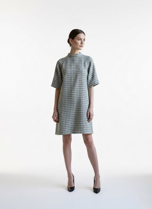 Vestido Camisero Tweed