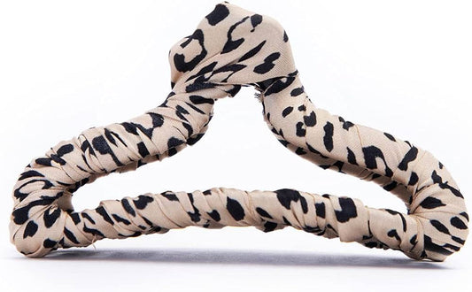 Recycled Polyester Satin Wrapped Claw Clip