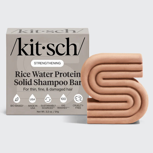 Rice Water Protein Strengthening Solid Shampoo