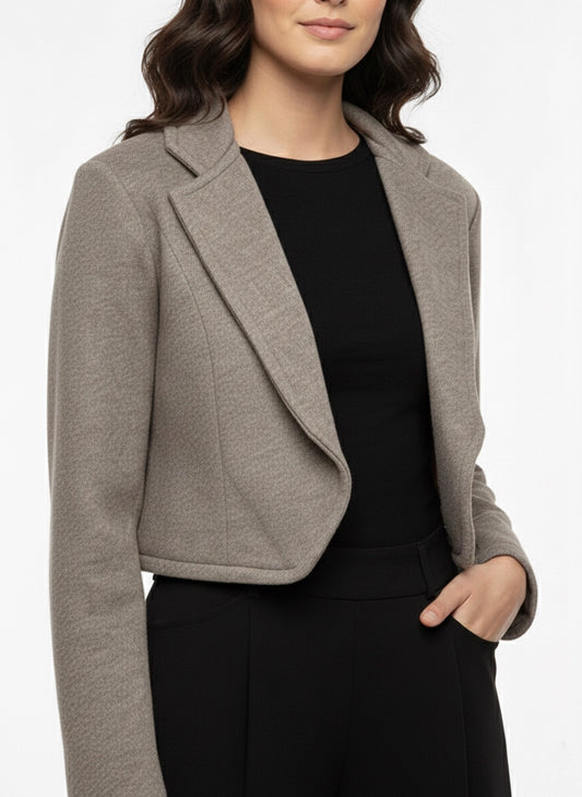 Chaqueta De Cuerina Gastada