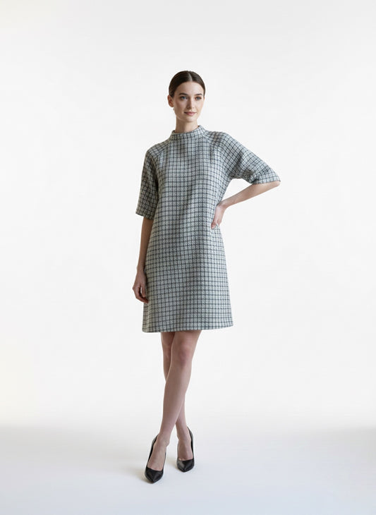 Vestido Camisero Tweed