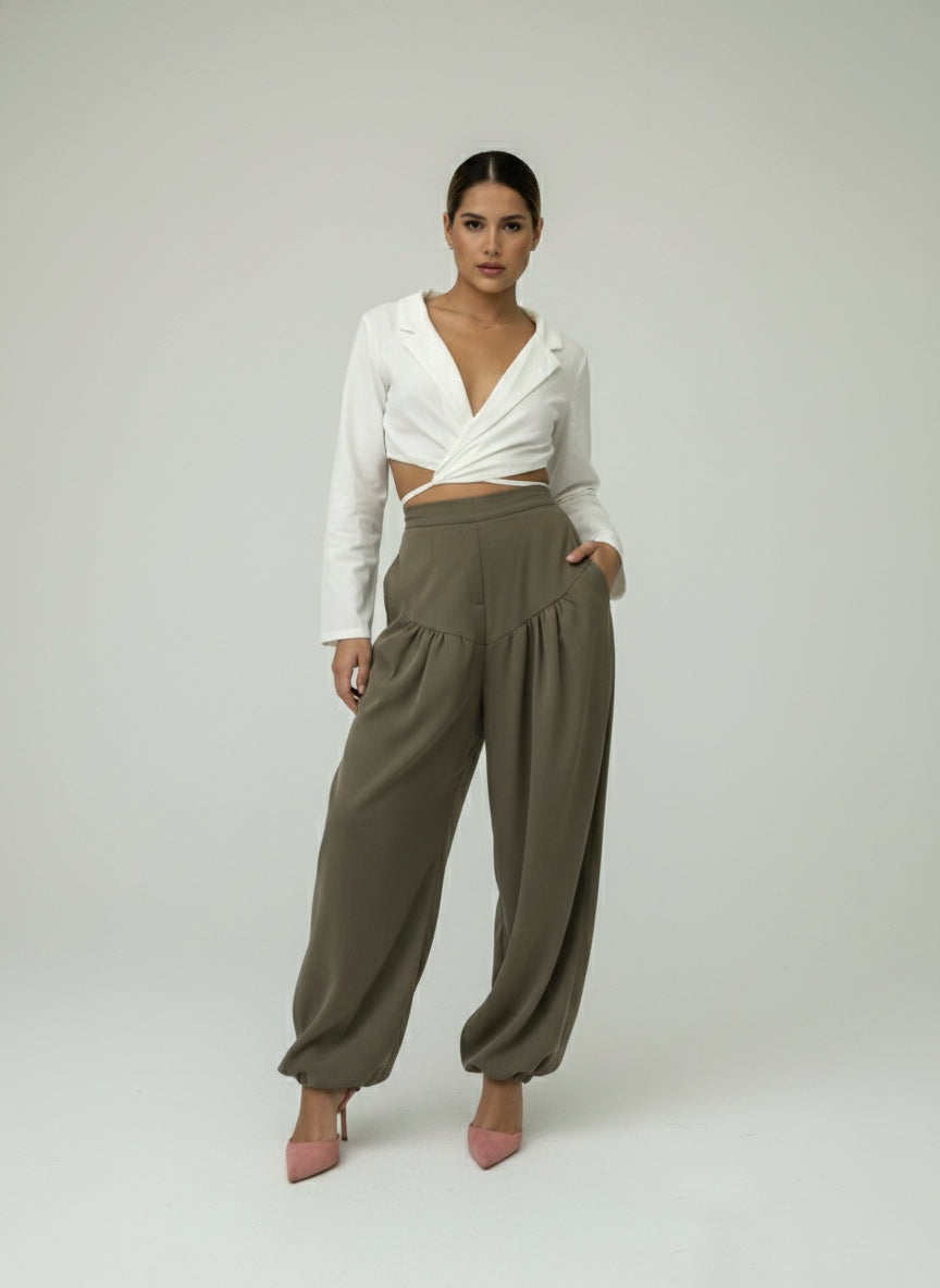 Aladdin Wide Leg Pants
