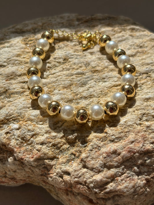Pulsera De Perlas Vivienne