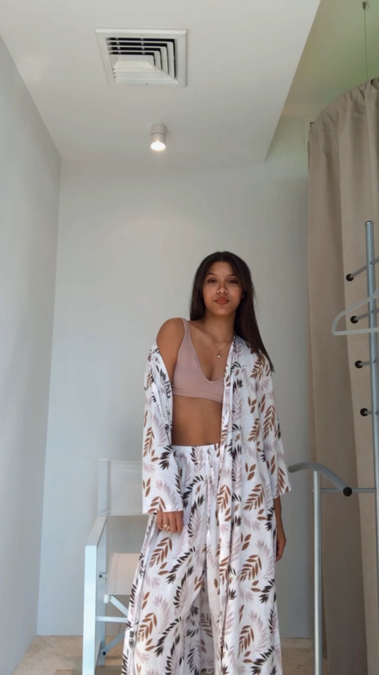 Fall Leaves Kimono