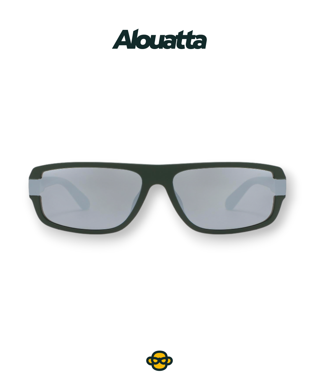 TR Metal Green Sunglasses