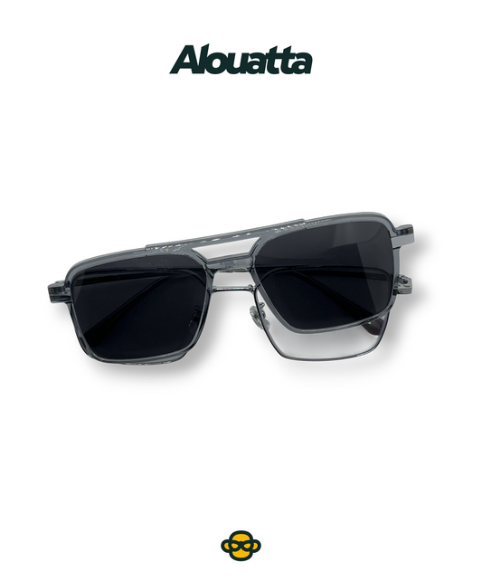 Clip On- Gray Sunglasses