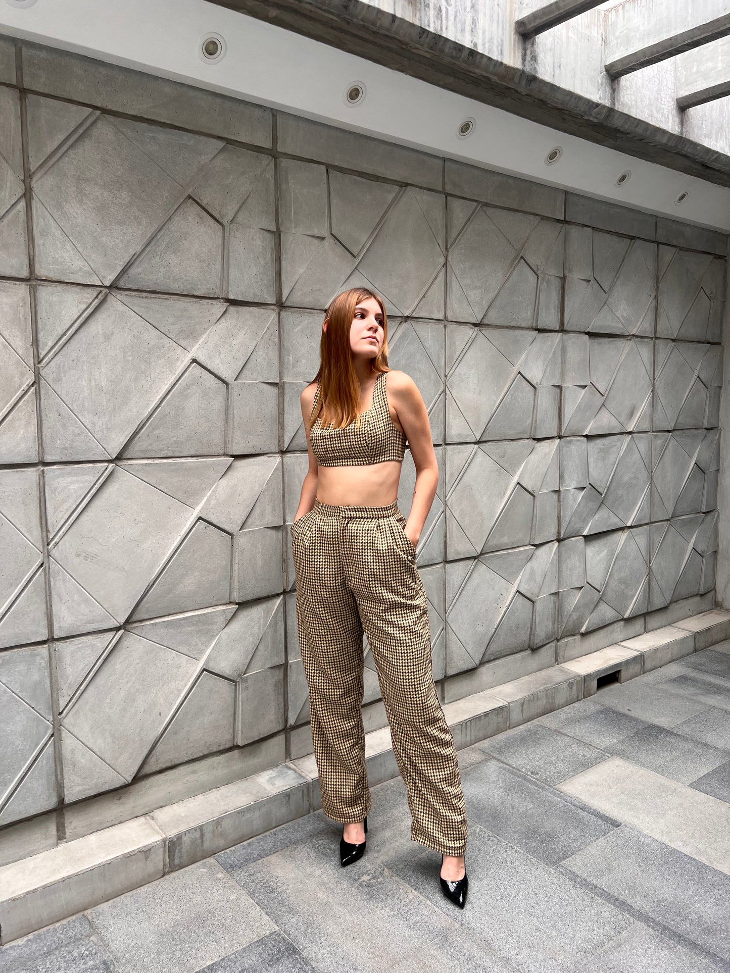 Amina Bra Knit Top