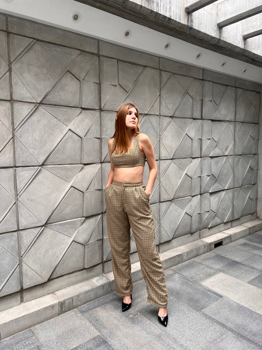 Amina Bra Knit Top