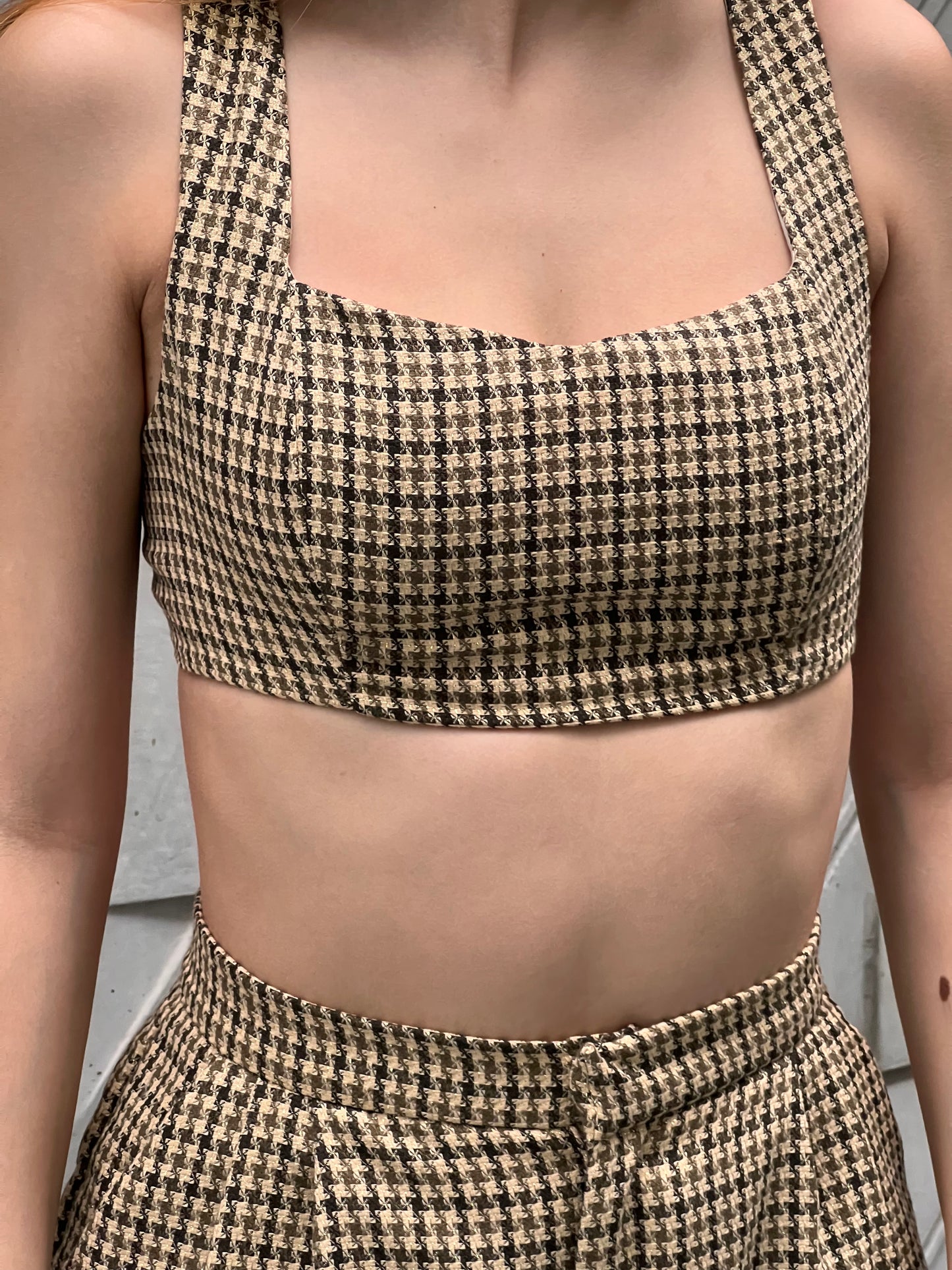 Amina Bra Knit Top
