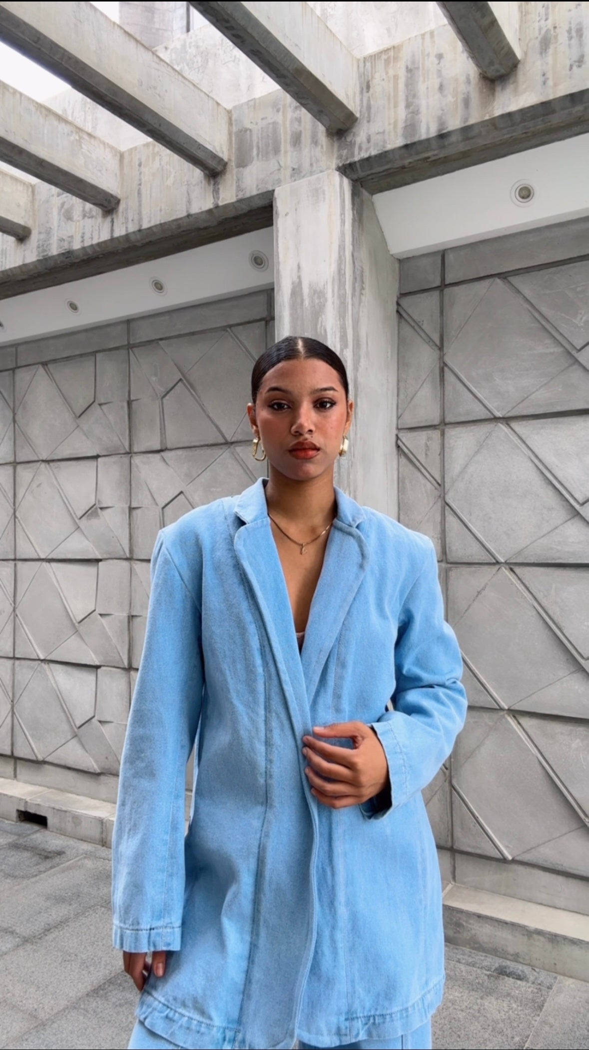 Denim Blazer