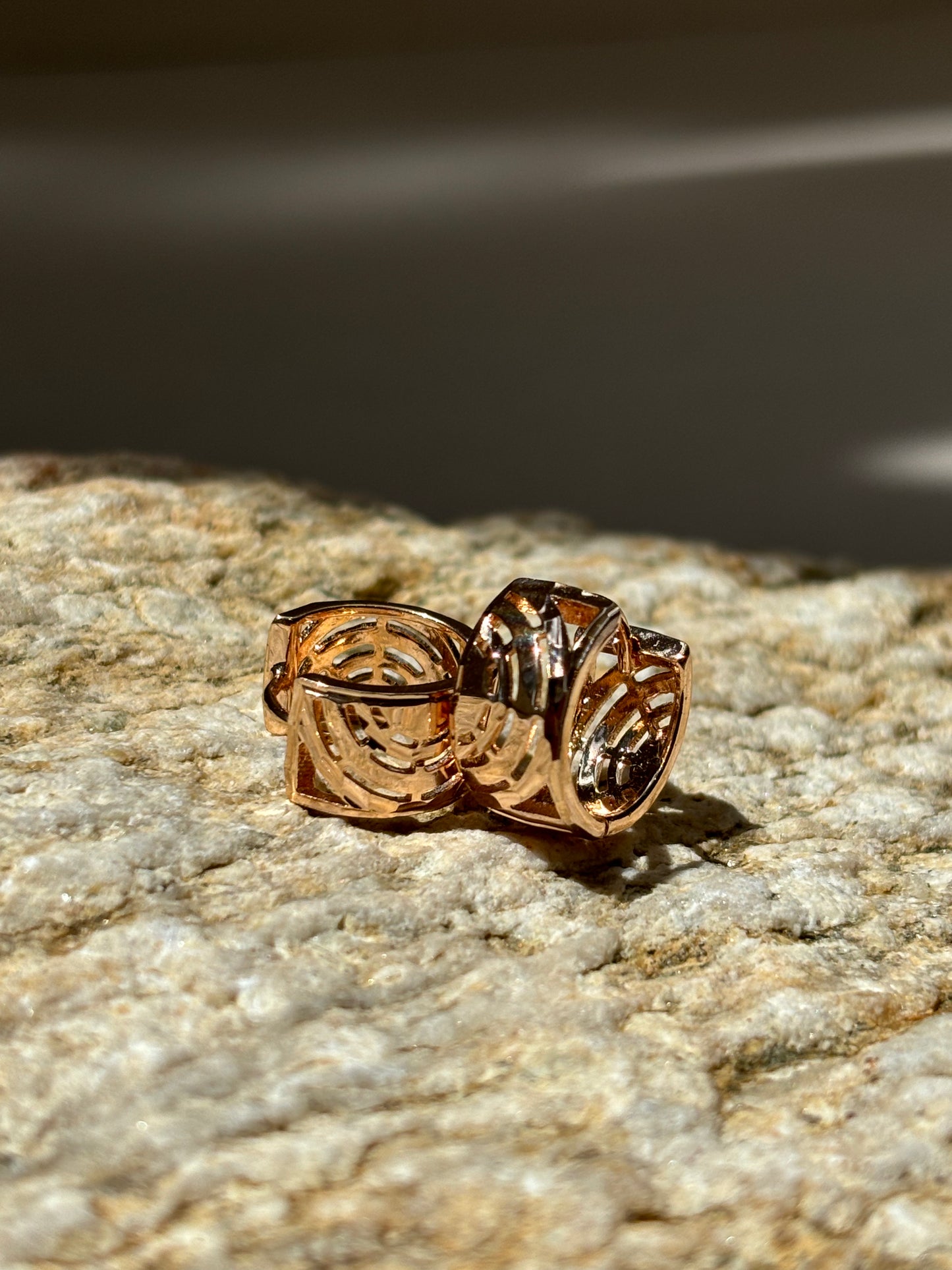 Argollas Gold Plating 14k