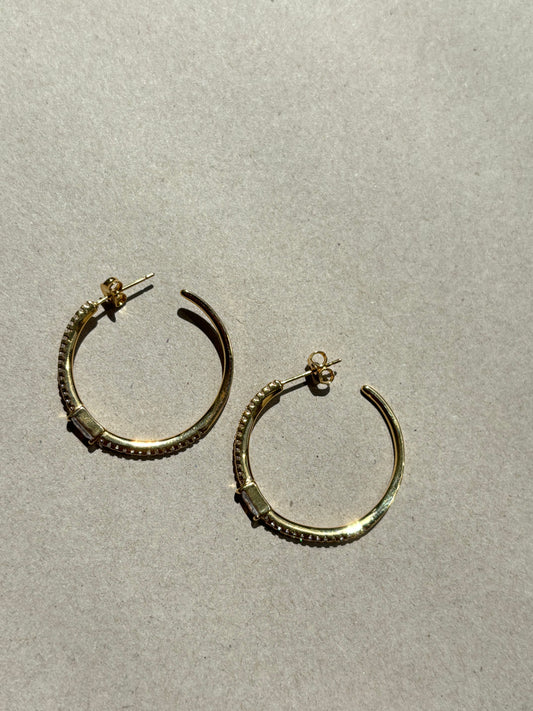 Argollas Strass