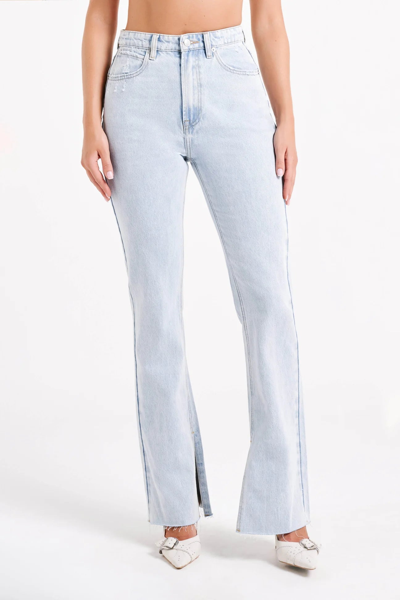 Laurin Straight Leg Jeans - Light Blue