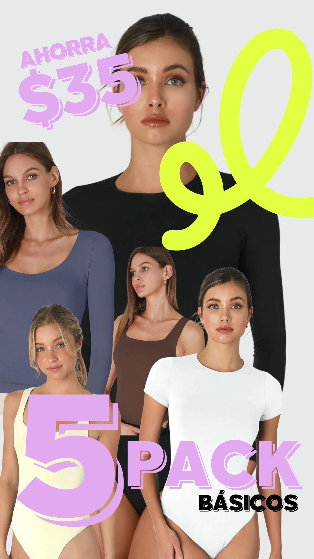 5 PACK BASICS BUNDLE