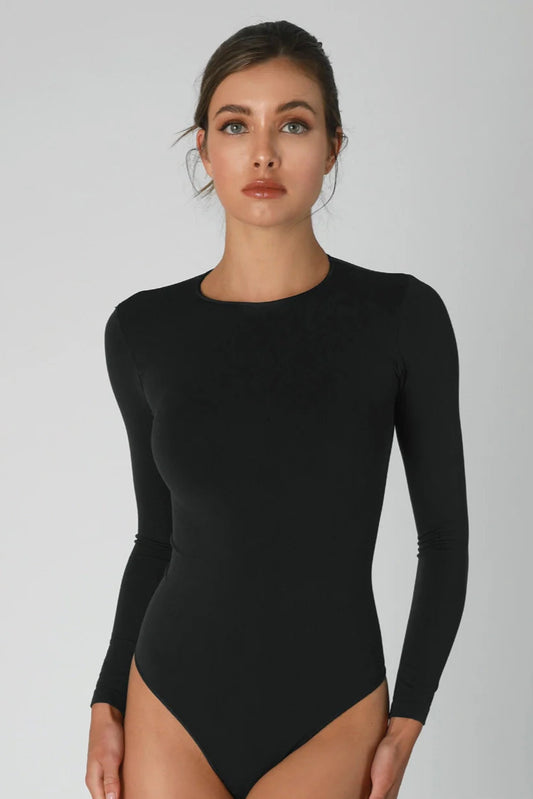 High Neck LS Bodysuit