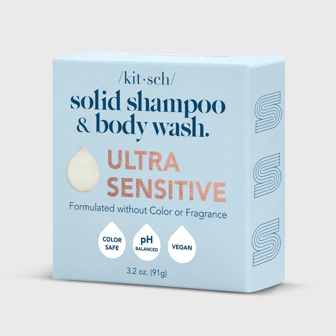 Ultra Sensitive Solid Shampoo & Body Wash Bar