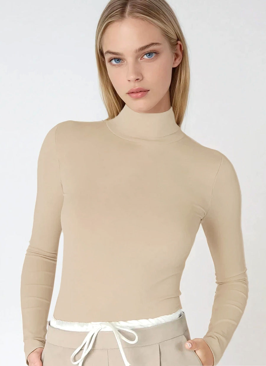 Foldable Turtle Neck Top