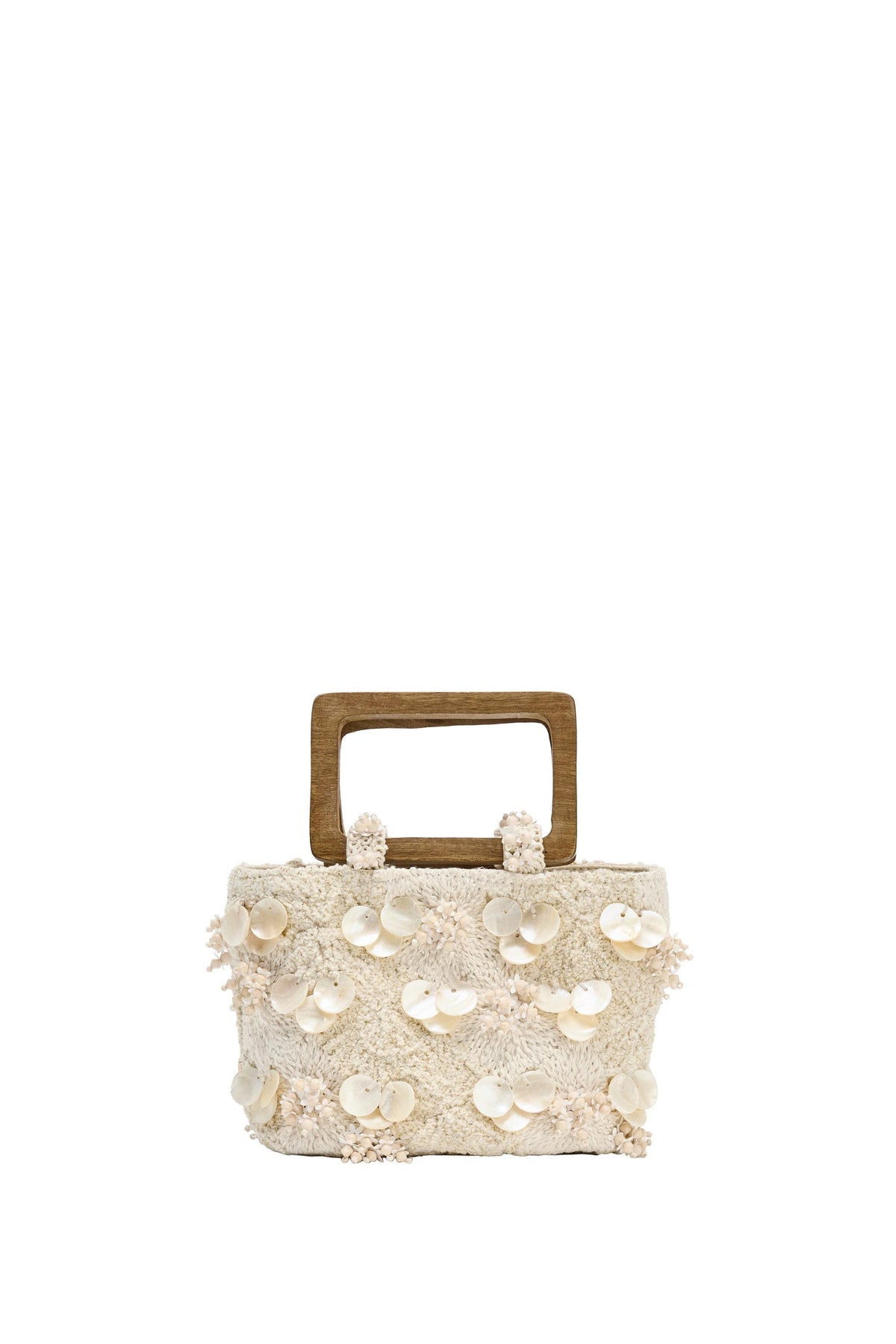 Sea shell wood bag